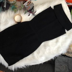 Plastic Island Bodycon Little Black Dress - NWT